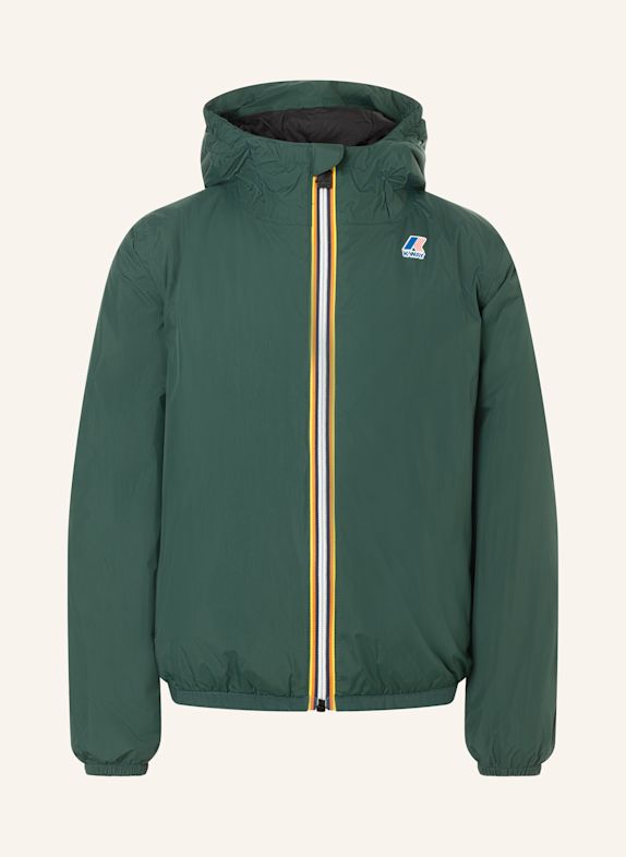 K-WAY Funktionsjacke P. LE VRAI 4.0 CLAUDE WARM DUNKELGRÜN