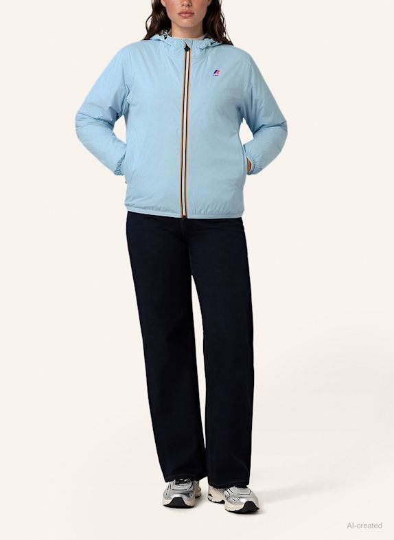 K-WAY Funktionsjacke LE VRAI 4.0 CLAUDETTE WARM BLAU