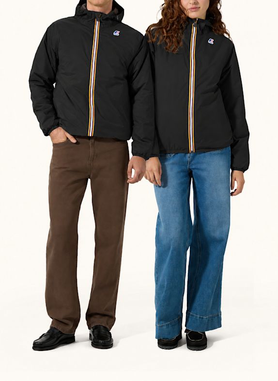 K-WAY Funktionsjacke LE VRAI 4.0 CLAUDE WARM SCHWARZ