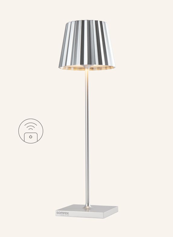 SOMPEX Leuchte TROLL RC SILBER