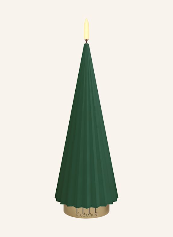 ELLE Decoration BOREAL M LED Candle GREEN