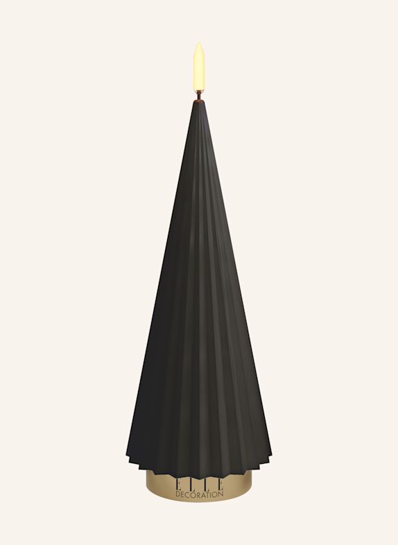 ELLE Decoration BOREAL M LED Candle BLACK