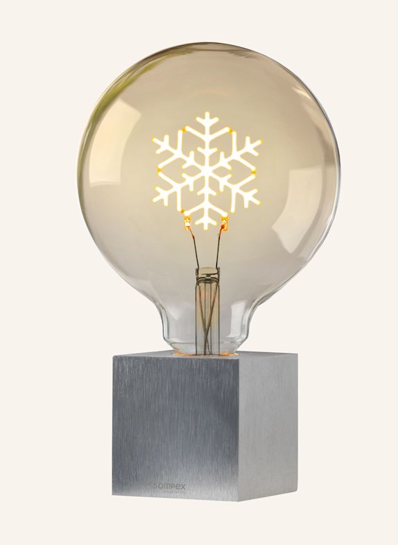 SOMPEX Leuchte LED Filament Leuchtmittel-inkl. Sockel SILBER