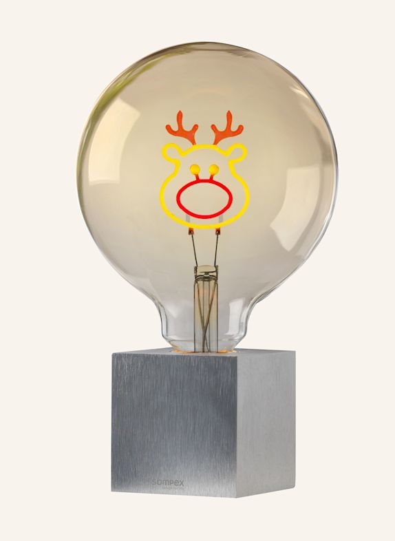 SOMPEX Leuchte LED Filament Leuchtmittel-inkl. Sockel SILBER