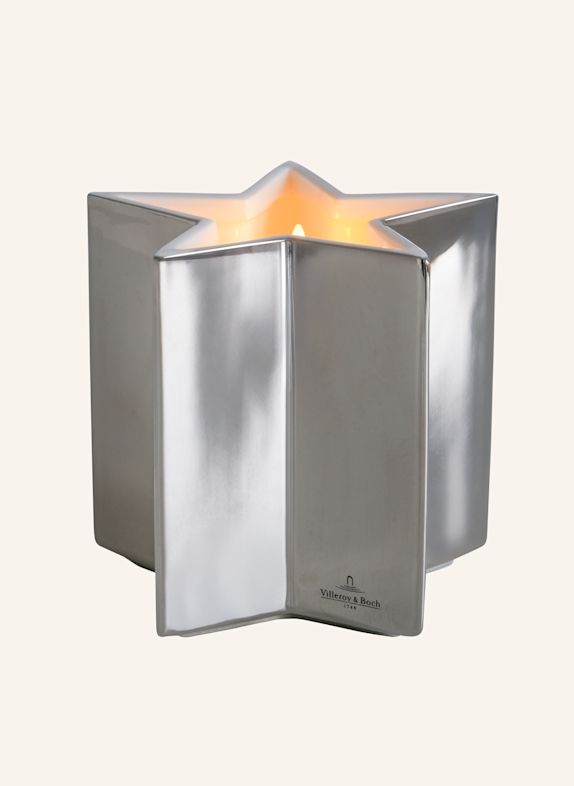 Villeroy & Boch LED-kaars LUZERN L ZILVER