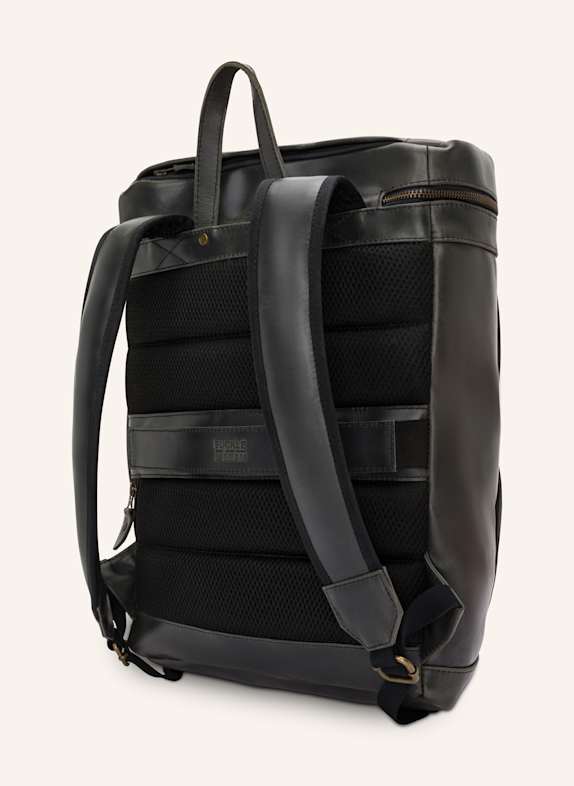 BUCKLE & SEAM Rucksack SIWA mit Laptop-Fach SCHWARZ