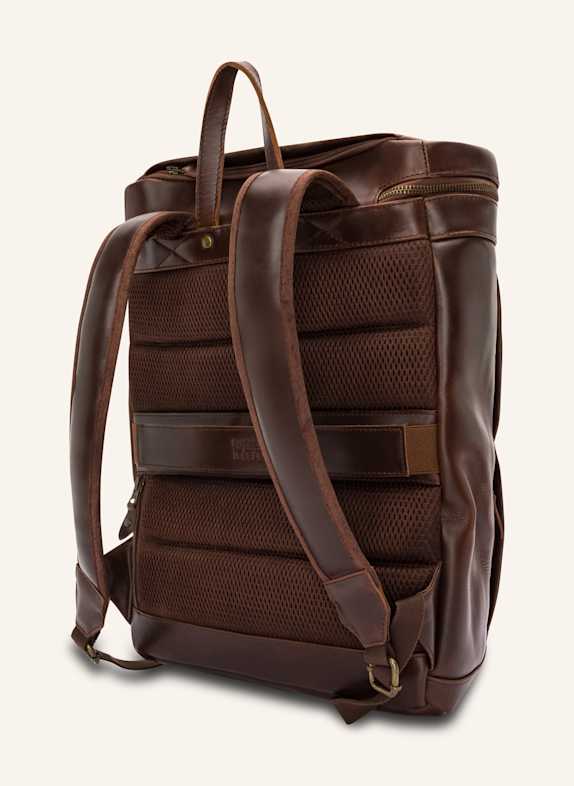 BUCKLE & SEAM Rucksack SIWA mit Laptop-Fach BRAUN