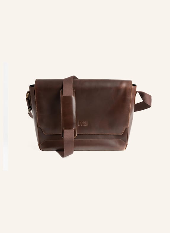 BUCKLE & SEAM Messenger Bag TIMES BRAUN