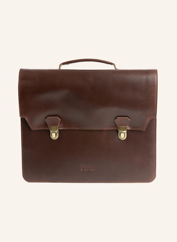 BUCKLE & SEAM Aktentasche NOTES BRAUN