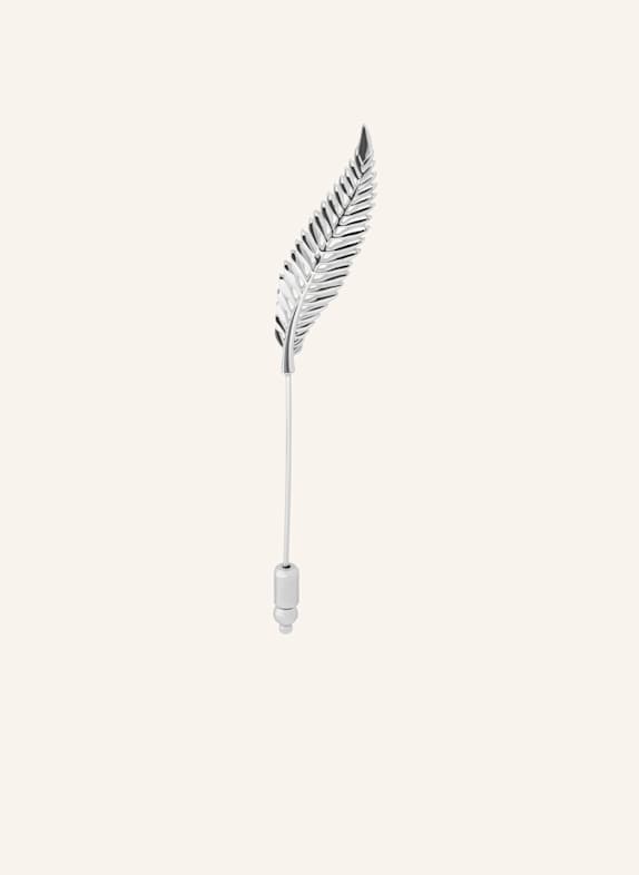 TATEOSSIAN Fern Leaf Lapel Anstecknadel SILBER