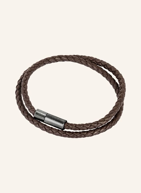 TATEOSSIAN Armband DOUBLE WRAP POP RIGATO BRAUN