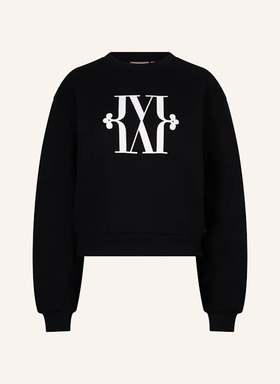 JOSH V Sweatshirt EBAH Regular Fit SCHWARZ