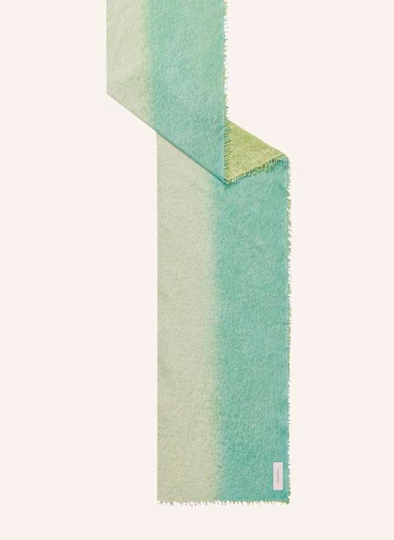 PURSCHOEN Cashmere-Schal OMBRE GRÜN