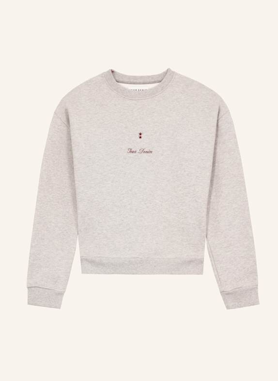 ICON DENIM Sweatshirt MELLIE GRAU