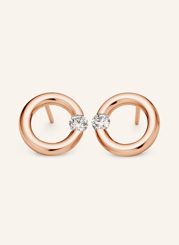 NIESSING Ohrringe SPANNRING® ROSÉGOLD