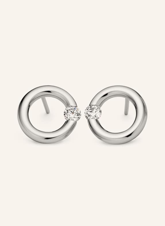 NIESSING Ohrringe SPANNRING® PLATIN