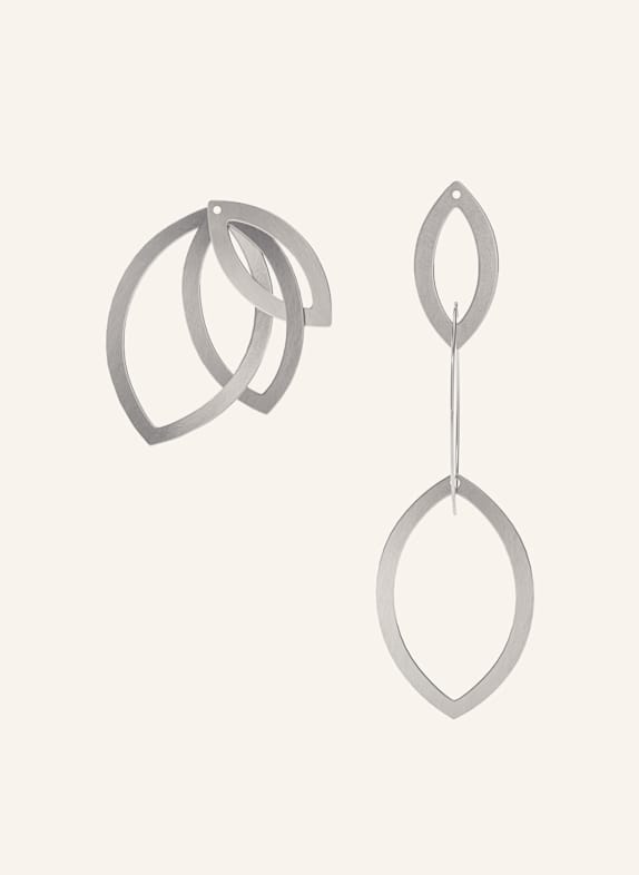 NIESSING Ohrringe QUINTA NAVETTE PLATIN