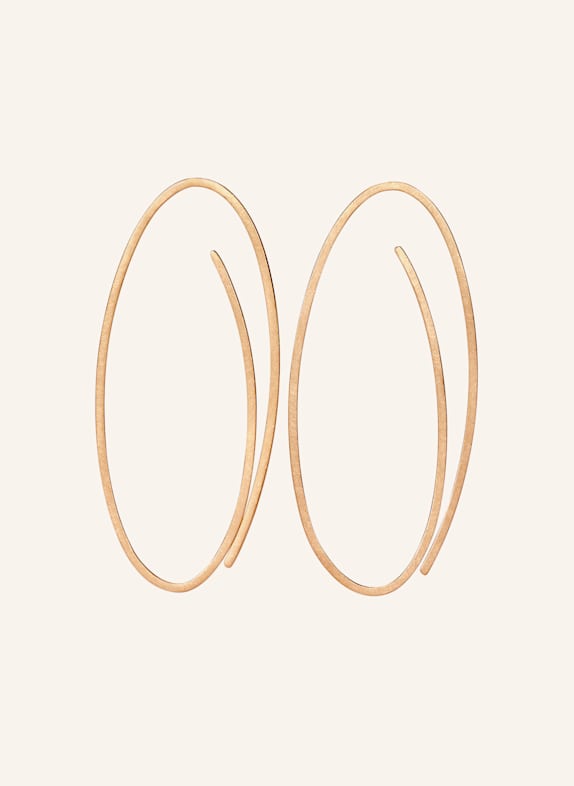 NIESSING Creolen LINEAR ROSÉGOLD