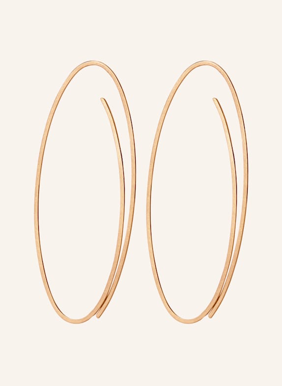 NIESSING Creolen LINEAR ROSÉGOLD