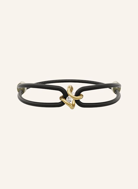 NIESSING Armband SPANNRING® ÄRA GOLD/ SCHWARZ