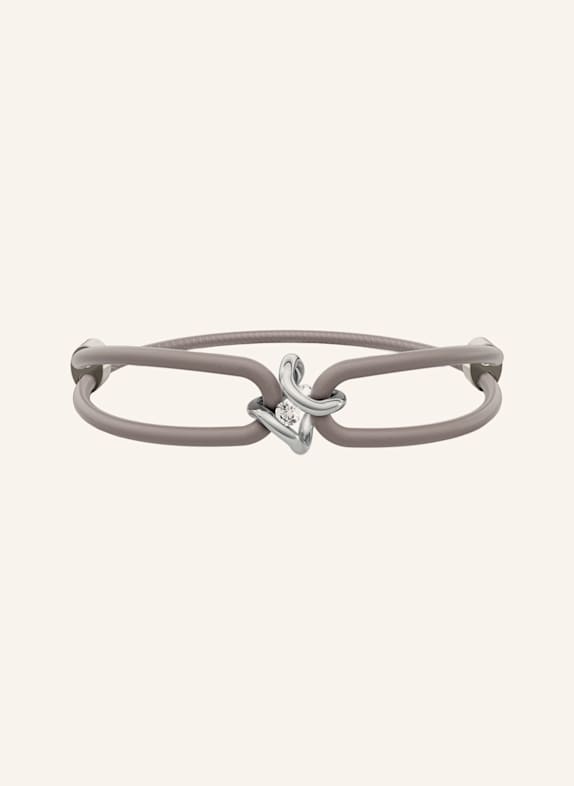 NIESSING Armband SPANNRING® ÄRA PLATIN/ GRAU