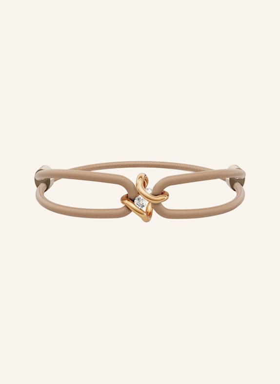 NIESSING Armband SPANNRING® ÄRA ROSÉGOLD/ TAUPE