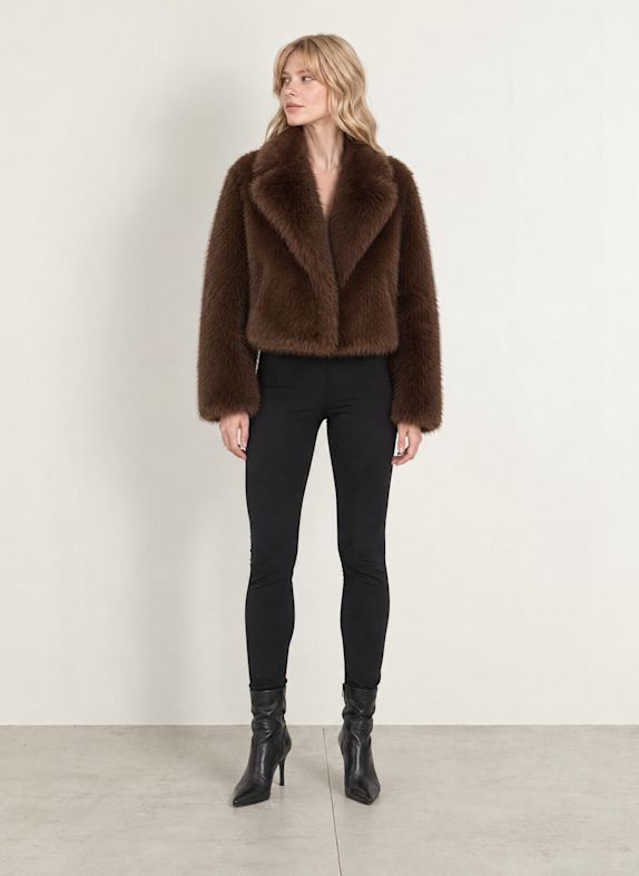 Cras Winterjacke LIECRAS BRAUN