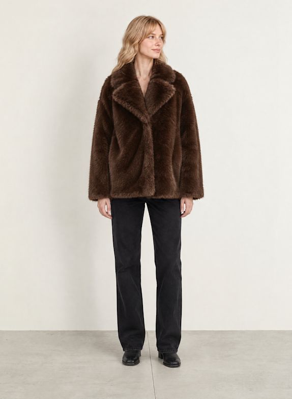 Cras Winterjacke LYLACRAS BRAUN