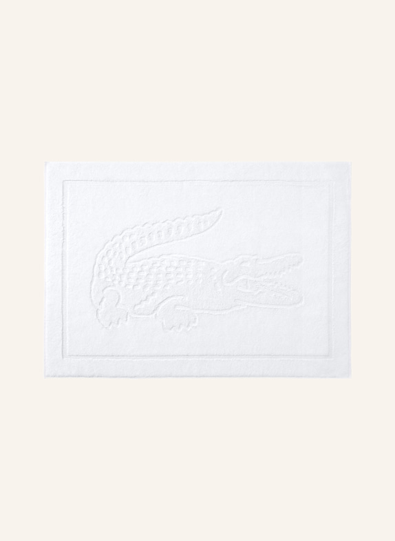 LACOSTE Badematte LLACOSTE WEISS