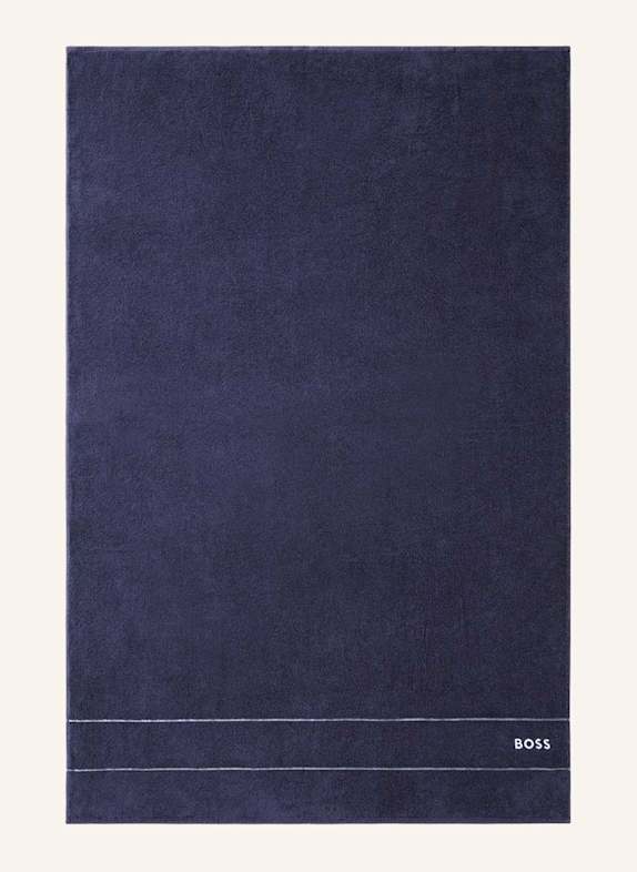 BOSS Badetuch PLAIN DUNKELBLAU