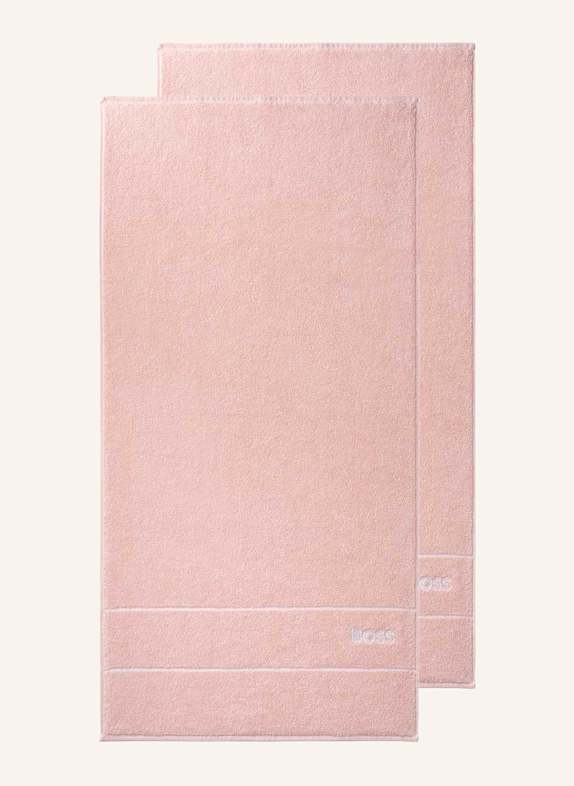 BOSS Handtuch 2er Set PLAIN HELLROSA