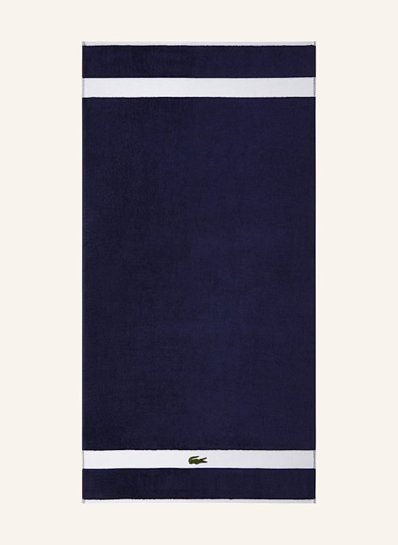 LACOSTE Duschtuch LCASUAL DUNKELBLAU