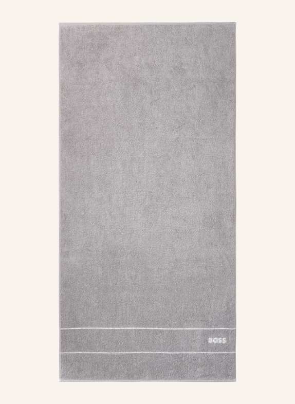 BOSS Duschtuch PLAIN HELLGRAU