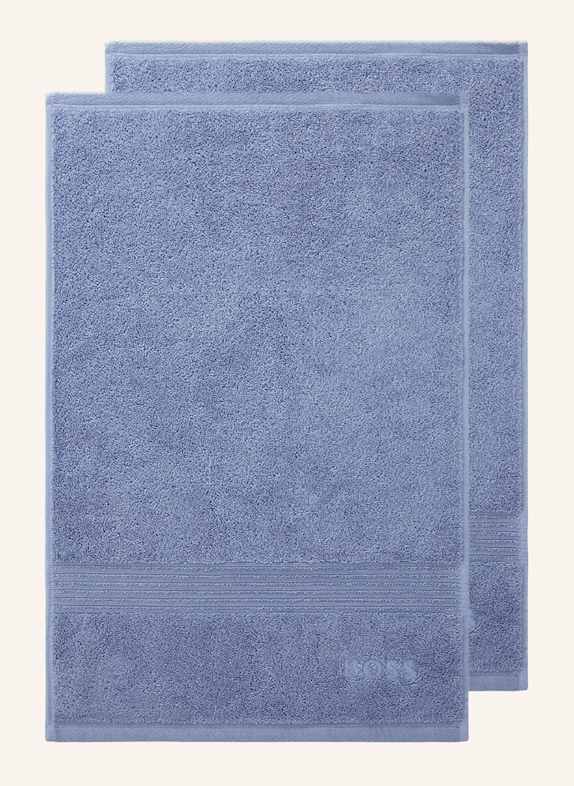 BOSS Gästetuch 2er Set LOFT HELLBLAU