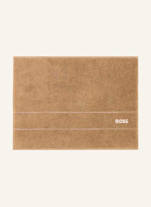 BOSS Badematte PLAIN HELLBRAUN