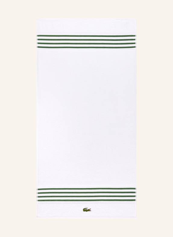 LACOSTE Duschtuch LCOURTLI GRÜN