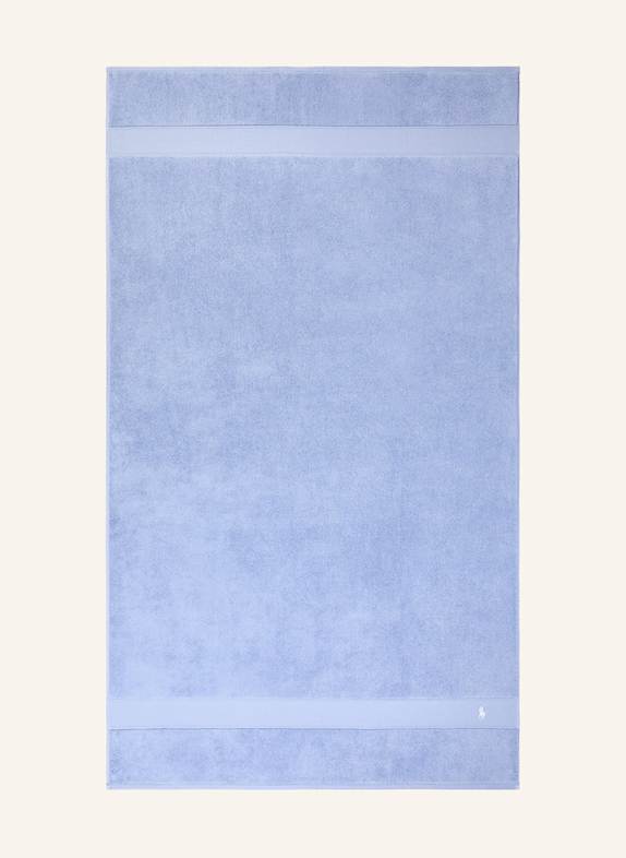 RALPH LAUREN HOME Badetuch POLOPLAYER HELLBLAU