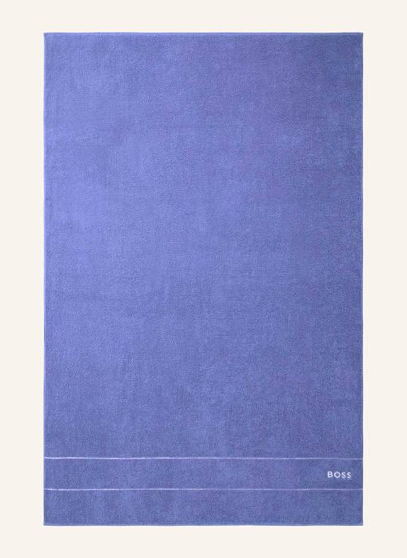 BOSS Badetuch PLAIN BLAU