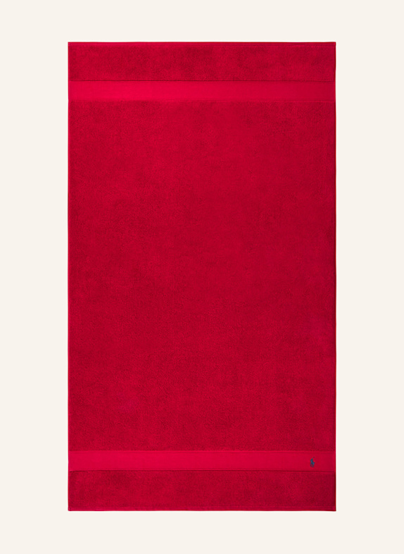 RALPH LAUREN HOME Badetuch POLOPLAYER ROT