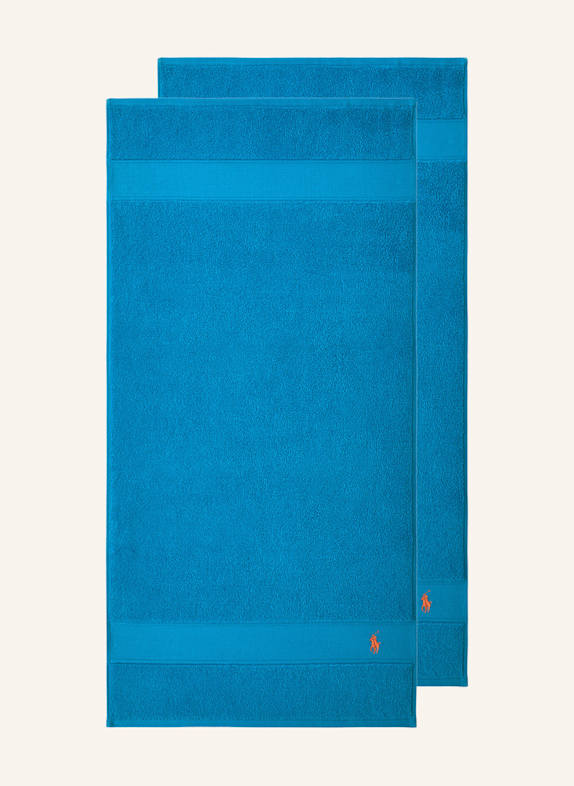 RALPH LAUREN HOME Handtuch POLOPLAYER BLAU