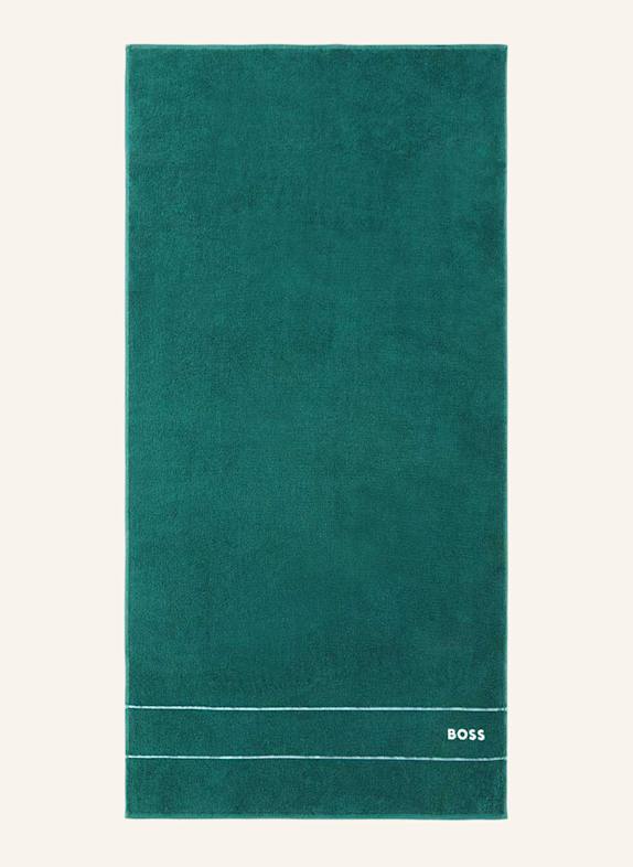 BOSS Badetuch PLAIN DUNKELGRÜN