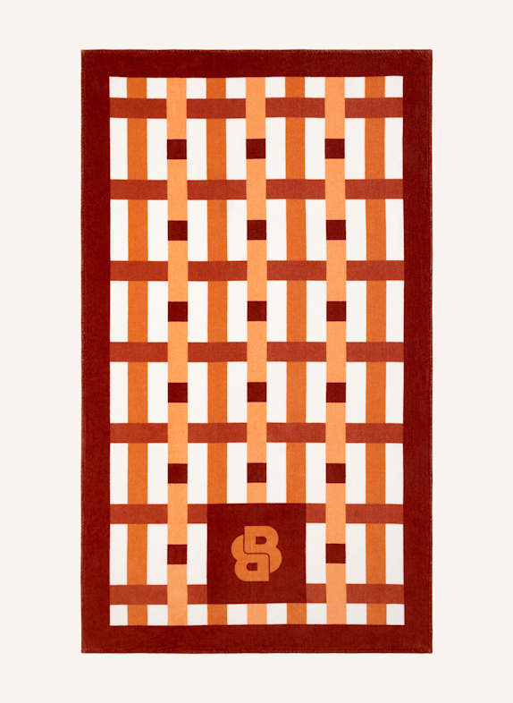 BOSS Strandtuch LATICE ORANGE