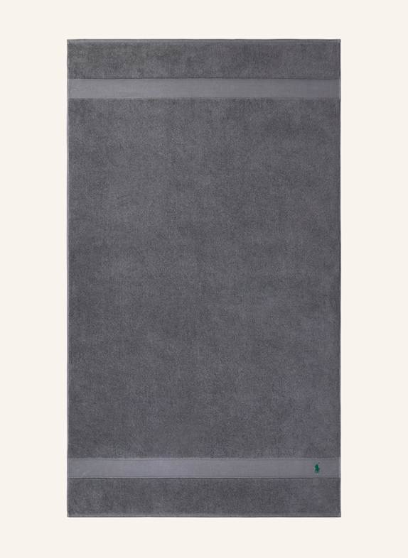 RALPH LAUREN HOME Badetuch POLOPLAYER DUNKELGRAU
