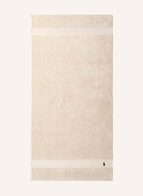 RALPH LAUREN HOME Duschtuch POLOPLAYER BEIGE/ CREME