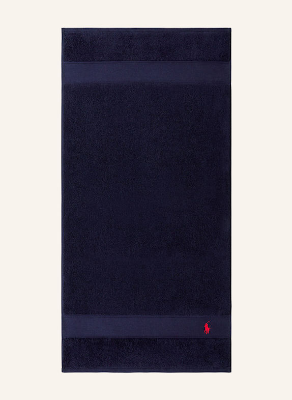 RALPH LAUREN HOME Handtuch POLOPLAYER DUNKELBLAU