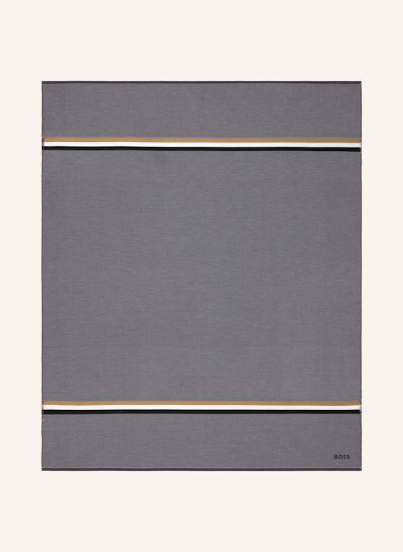 BOSS Strandtuch KUDA SCHWARZ