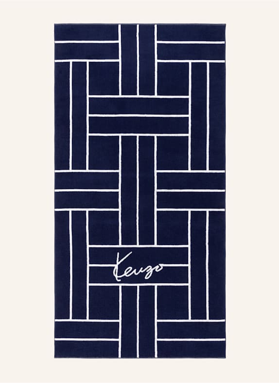 KENZO HOME Strandtuch KTATAMI DUNKELBLAU