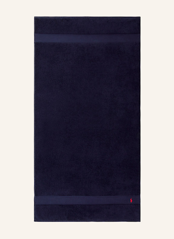 RALPH LAUREN HOME Badetuch POLOPLAYER DUNKELBLAU
