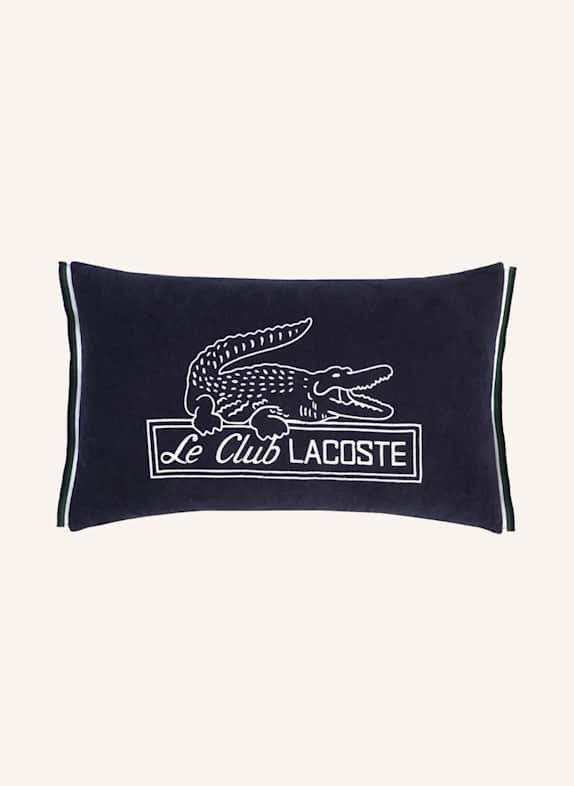 LACOSTE Dekokissenhülle LLECLUB DUNKELBLAU