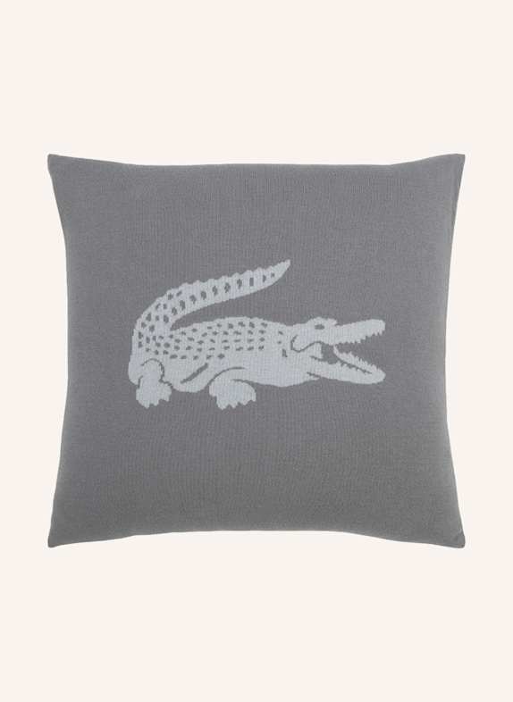LACOSTE Dekokissenhülle LREFLET GRAU